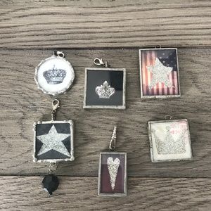 Lot of 6 charms